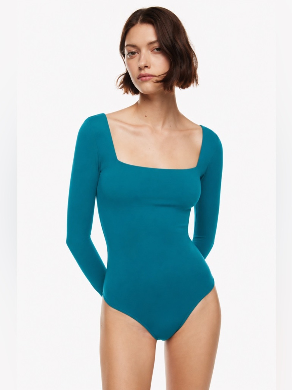 Babaton Contour Long Sleeve Bodysuit Small